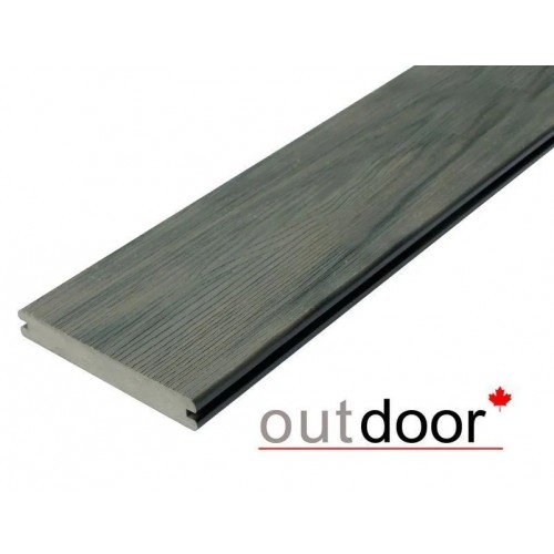 Террасная доска ДПК Outdoor 3D 140*21*2900 мм. полнотелая STORM/OLD WOOD GREY серая микс Террасная доска ДПК Outdoor 3D 140*21*2900 мм. полнотелая STORM/OLD WOOD GREY серая микс