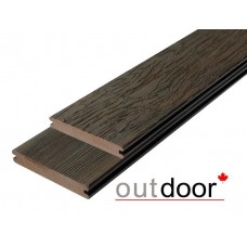 Террасная доска ДПК Outdoor 3D 140*21*2900 мм полнотелая STORM/OLD WOOD BROWN темно-коричневая микс Террасная доска ДПК Outdoor 3D 140*21*2900 мм полнотелая STORM/OLD WOOD BROWN темно-коричневая микс
