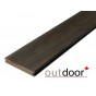 Террасная доска ДПК Outdoor 3D 140*21*2900 мм полнотелая STORM/OLD WOOD BROWN темно-коричневая микс