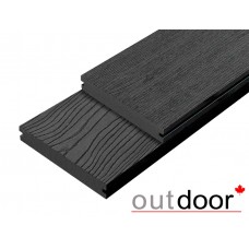 Террасная доска ДПК Outdoor 3D 140*25*3000 мм. полнотелая STORM/OCEAN BLACK черная Террасная доска ДПК Outdoor 3D 140*25*3000 мм. полнотелая STORM/OCEAN BLACK черная