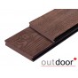 Террасная доска ДПК Outdoor 3D 140*25*3000 мм. полнотелая STORM/OCEAN BROWN коричневая микс Террасная доска ДПК Outdoor 3D 140*25*3000 мм. полнотелая STORM/OCEAN BROWN коричневая микс