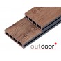 Террасная доска ДПК Outdoor 3D 150*25*4000 мм. NEVADA/CALIFORNIA BROWN коричневая микс