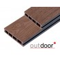 Террасная доска ДПК Outdoor 3D 150*25*4000 мм. STORM/OCEAN BROWN коричневая микс Террасная доска ДПК Outdoor 3D 150*25*4000 мм. STORM/OCEAN BROWN коричневая микс