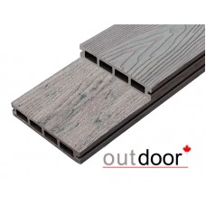 Террасная доска ДПК Outdoor 3D 150*25*4000 мм. HAVANA/ARIZONA GREY серая микс Террасная доска ДПК Outdoor 3D 150*25*4000 мм. HAVANA/ARIZONA GREY серая микс