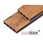 Террасная доска ДПК Outdoor 3D 150*25*4000 мм. NEVADA/CALIFORNIA дуб