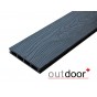 Террасная доска ДПК Outdoor 3D 150*25*4000 мм. OCEAN BLACK черная Террасная доска ДПК Outdoor 3D 150*25*4000 мм. OCEAN BLACK черная