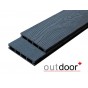 Террасная доска ДПК Outdoor 3D 150*25*4000 мм. OCEAN BLACK черная Террасная доска ДПК Outdoor 3D 150*25*4000 мм. OCEAN BLACK черная