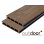 Террасная доска ДПК Outdoor 3D 150*25*4000 мм. OCEAN BROWN коричневая микс Террасная доска ДПК Outdoor 3D 150*25*4000 мм. OCEAN BROWN коричневая микс