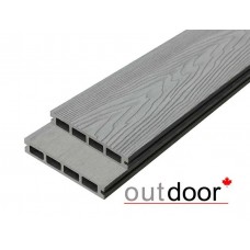 Террасная доска ДПК Outdoor 3D 150*25*4000 мм. HAVANA GREY серая микс Террасная доска ДПК Outdoor 3D 150*25*4000 мм. HAVANA GREY серая микс