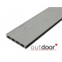 Террасная доска ДПК Outdoor 3D 150*25*4000 мм. HAVANA GREY серая микс Террасная доска ДПК Outdoor 3D 150*25*4000 мм. HAVANA GREY серая микс