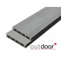 Террасная доска ДПК Outdoor 3D 150*25*4000 мм. HAVANA GREY серая микс Террасная доска ДПК Outdoor 3D 150*25*4000 мм. HAVANA GREY серая микс