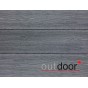 Террасная доска ДПК Outdoor 3D 150*25*4000 мм. STORM BLACK черная Террасная доска ДПК Outdoor 3D 150*25*4000 мм. STORM BLACK черная