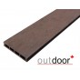 Террасная доска ДПК Outdoor 3D 150*25*4000 мм. STORM BROWN коричневая микс Террасная доска ДПК Outdoor 3D 150*25*4000 мм. STORM BROWN коричневая микс