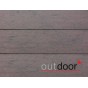 Террасная доска ДПК Outdoor 3D 150*25*4000 мм. STORM BROWN коричневая микс Террасная доска ДПК Outdoor 3D 150*25*4000 мм. STORM BROWN коричневая микс