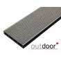 Террасная доска ДПК Outdoor 150*25*3000 мм. OLD WOOD/вельвет графит Террасная доска ДПК Outdoor 150*25*3000 мм. OLD WOOD/вельвет графит