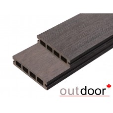 Террасная доска ДПК Outdoor 3D 120*25*4000 мм. STORM BROWN коричневая микс Террасная доска ДПК Outdoor 3D 120*25*4000 мм. STORM BROWN коричневая микс