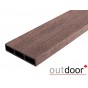 Доска ДПК Outdoor 115*22*4000 мм. STORM BROWN коричневая микс Доска ДПК Outdoor 115*22*4000 мм. STORM BROWN коричневая микс