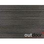 Доска Ромбус ДПК Outdoor 122*22*3000 мм. STORM BLACK черная Доска Ромбус ДПК Outdoor 122*22*3000 мм. STORM BLACK черная