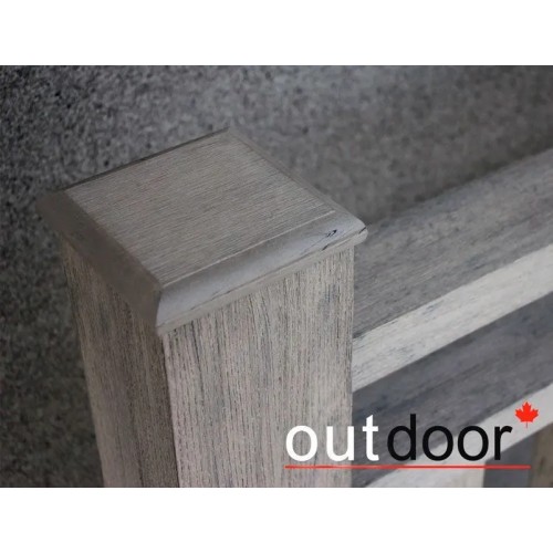 Ограждение из ДПК Outdoor "Классик плюс" 1000*1500 мм. 3D STORM GREY