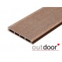 Террасная доска ДПК Outdoor 150*20*3000 мм. вельвет/текстура дерево дуб Террасная доска ДПК Outdoor 150*20*3000 мм. вельвет/текстура дерево дуб