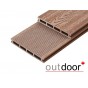 Террасная доска ДПК Outdoor 150*20*3000 мм. вельвет/текстура дерево дуб Террасная доска ДПК Outdoor 150*20*3000 мм. вельвет/текстура дерево дуб