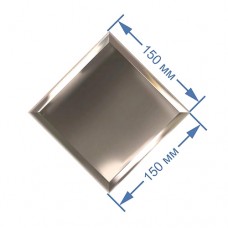 Зеркальная плитка 15x15 см с фацетом 10 мм (квадрат)