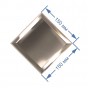 Зеркальная плитка 15x15 см с фацетом 15 мм (квадрат)