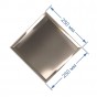 Зеркальная плитка 25x25 см с фацетом 15 мм (квадрат)